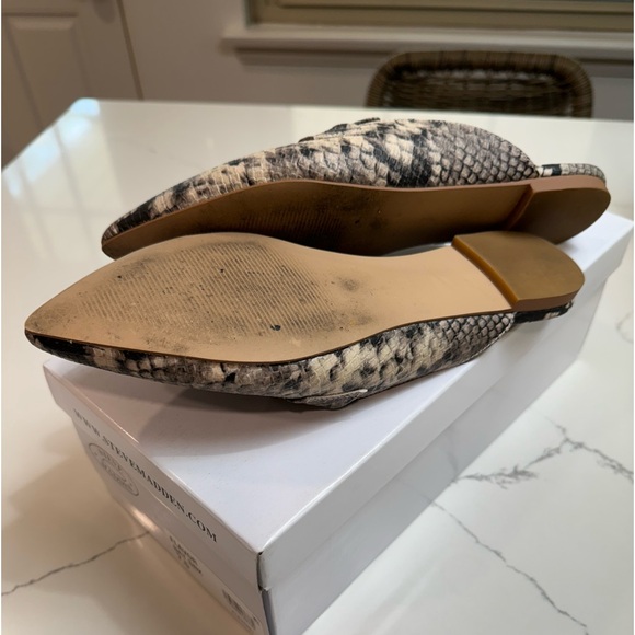 Steve Madden Snakeskin Mule - Picture 2 of 3